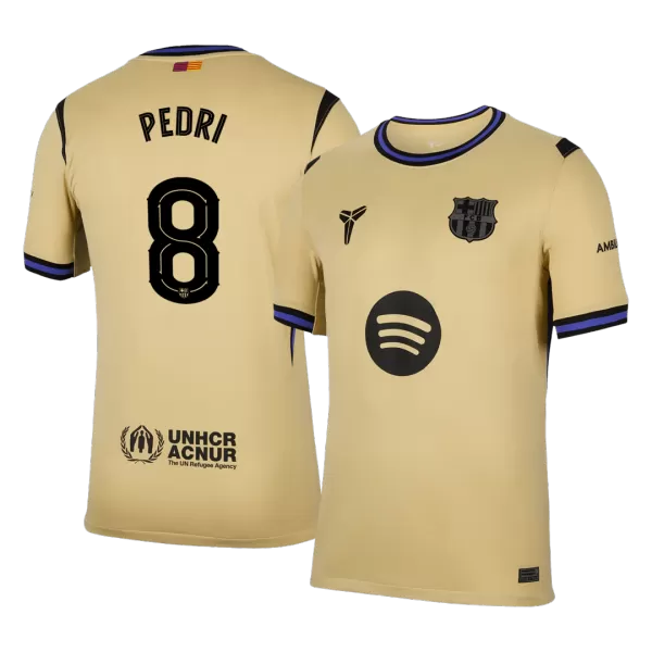 PEDRI #8 Barcelona Away Jersey 2025/26 - minejerseys