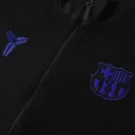 Barcelona x Kobe Bryant Training Jacket Kit(Jacket+Pants) Black&Purple 2025/26 - minejerseys