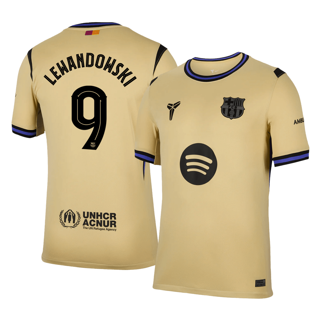 LEWANDOWSKI #9 Barcelona Away Jersey 2025/26 - UCL LEWANDOWSKI #9 Barcelona Away Jersey 2025/26 - UCL