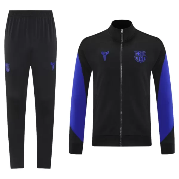 Barcelona Training Jacket Kit(Jacket+Pants) Black&Purple 2025/26 - minejerseys
