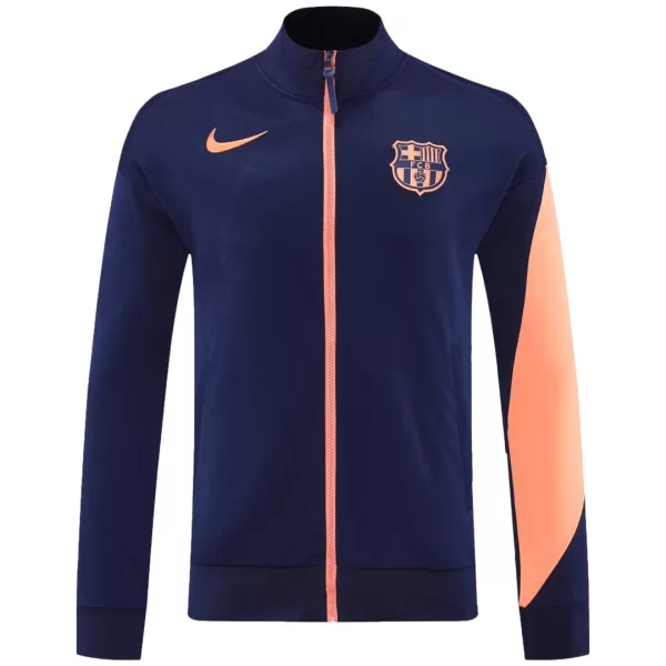 Barcelona Training Jacket Navy&Orange 2025/26 - minejerseys