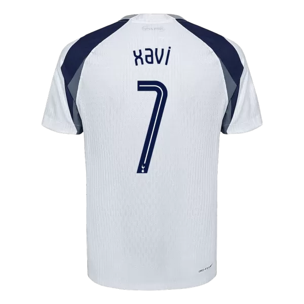 XAVI #7 Tottenham Hotspur Home Match Jersey Player Version 2025/26 - UCL - minejerseys