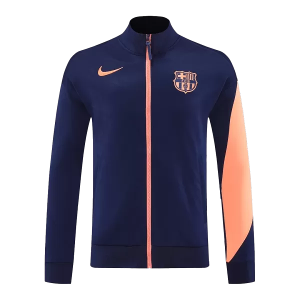 Barcelona Training Jacket Navy&Orange 2025/26 - minejerseys