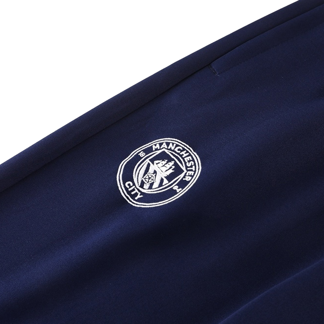 Manchester City Training Tracksuit Kit(Jacket+Pants) Navy 2025/26 Manchester City Training Tracksuit Kit(Jacket+Pants) Navy 2025/26