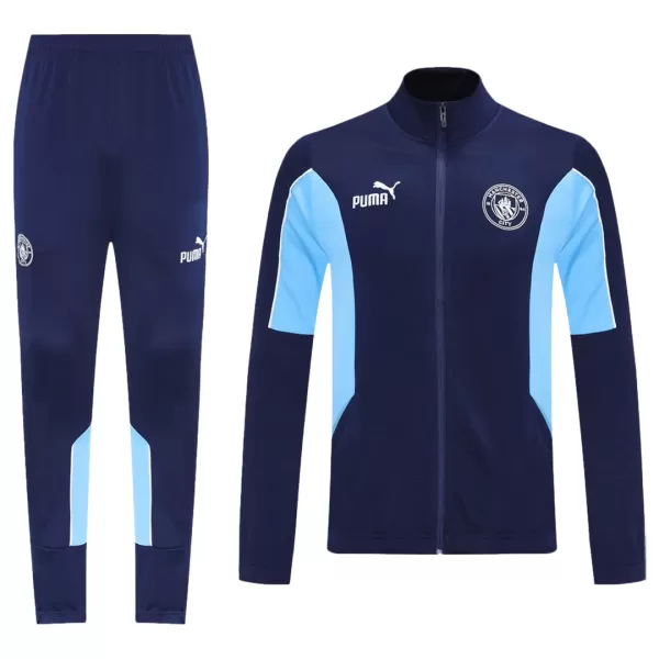 Manchester City Training Jacket Kit(Jacket+Pants) Navy 2025/26 - minejerseys