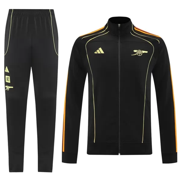 Arsenal Training Jacket Kit(Jacket+Pants) Black 2025/26 - minejerseys