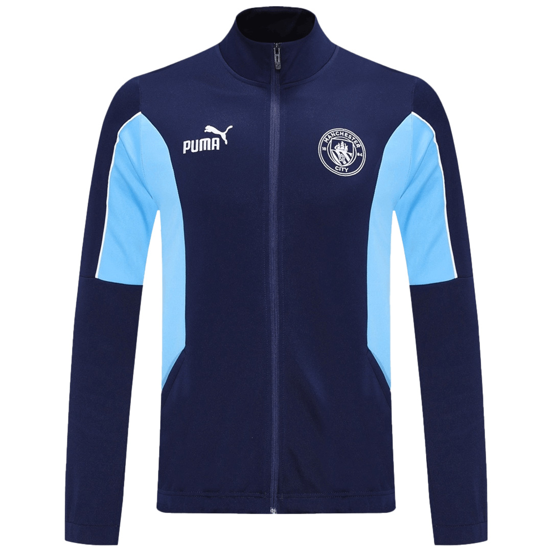 Manchester City Anthem Jacket Navy 2025/26