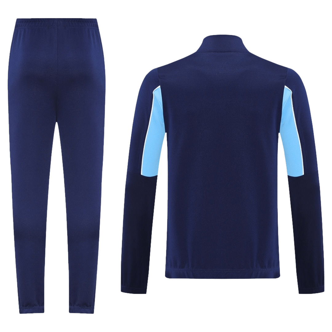 Manchester City Training Tracksuit Kit(Jacket+Pants) Navy 2025/26 Manchester City Training Tracksuit Kit(Jacket+Pants) Navy 2025/26
