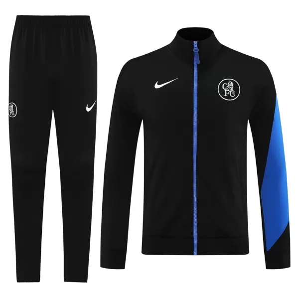 Chelsea Training Jacket Kit(Jacket+Pants) Black 2025/26 - minejerseys