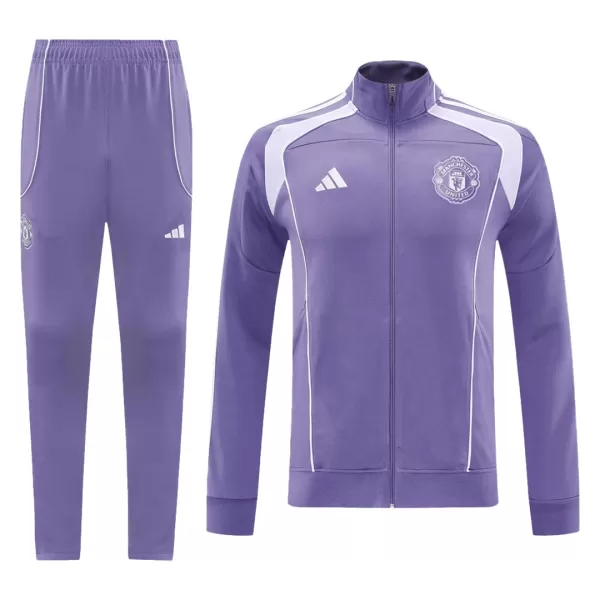 Manchester United Training Jacket Kit(Jacket+Pants) Purple 2025/26 - minejerseys