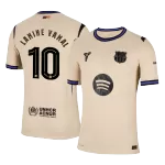 LAMINE YAMAL #10 Barcelona Away Match Jersey Player Version 2025/26 - minejerseys