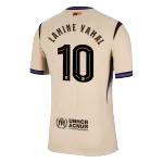 LAMINE YAMAL #10 Barcelona Away Match Jersey Player Version 2025/26 - minejerseys