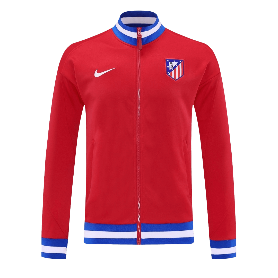 Atletico Madrid Training Tracksuit Kit(Jacket+Pants) Red 2025/26 Atletico Madrid Training Tracksuit Kit(Jacket+Pants) Red 2025/26