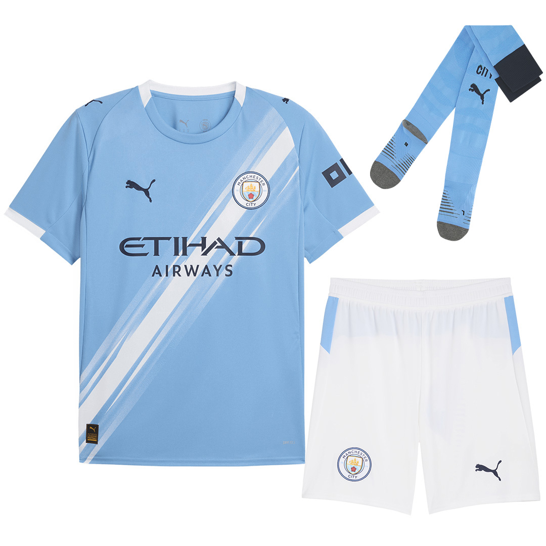 [Super Replica] Manchester City Home Jersey Full Kit 2025/26