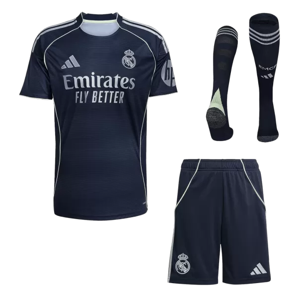 Real Madrid Away Jersey Full Kit 2025/26 - minejerseys