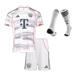 Kids Bayern Munich Away Jersey Kit 2025/26 - minejerseys