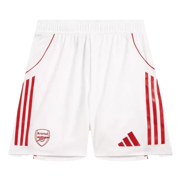 Arsenal Home Soccer Shorts 2025/26 - minejerseys