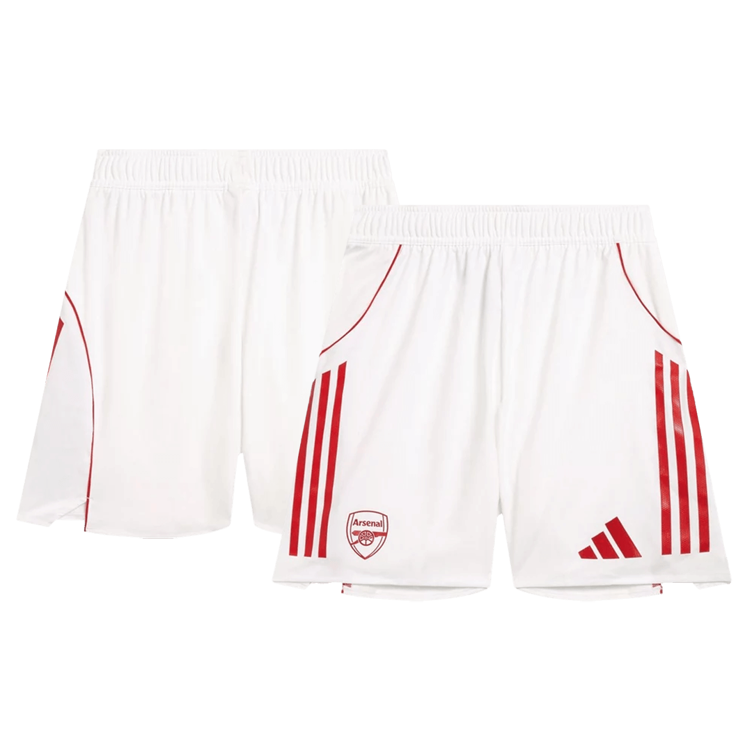 Arsenal Home Match Soccer Shorts Player Verison 2025/26