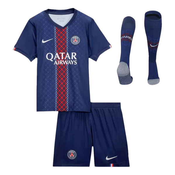 Kids PSG Home Jersey Kit 2025/26 - minejerseys