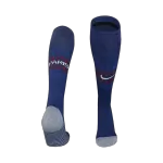 Kids PSG Home Soccer Socks - Blue 2025/26 - minejerseys
