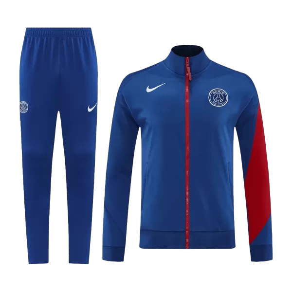 Training Tracksuit Kit(Jacket+Pants) Navy&Red 2025/26 - minejerseys