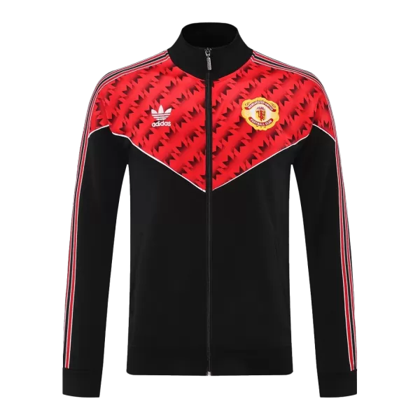 Manchester United Anthem Jacket Red&Black 2025/26 - minejerseys