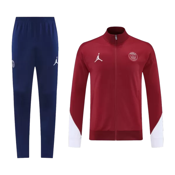 PSG Training Tracksuit Kit(Jacket+Pants) Red 2025/26 - minejerseys