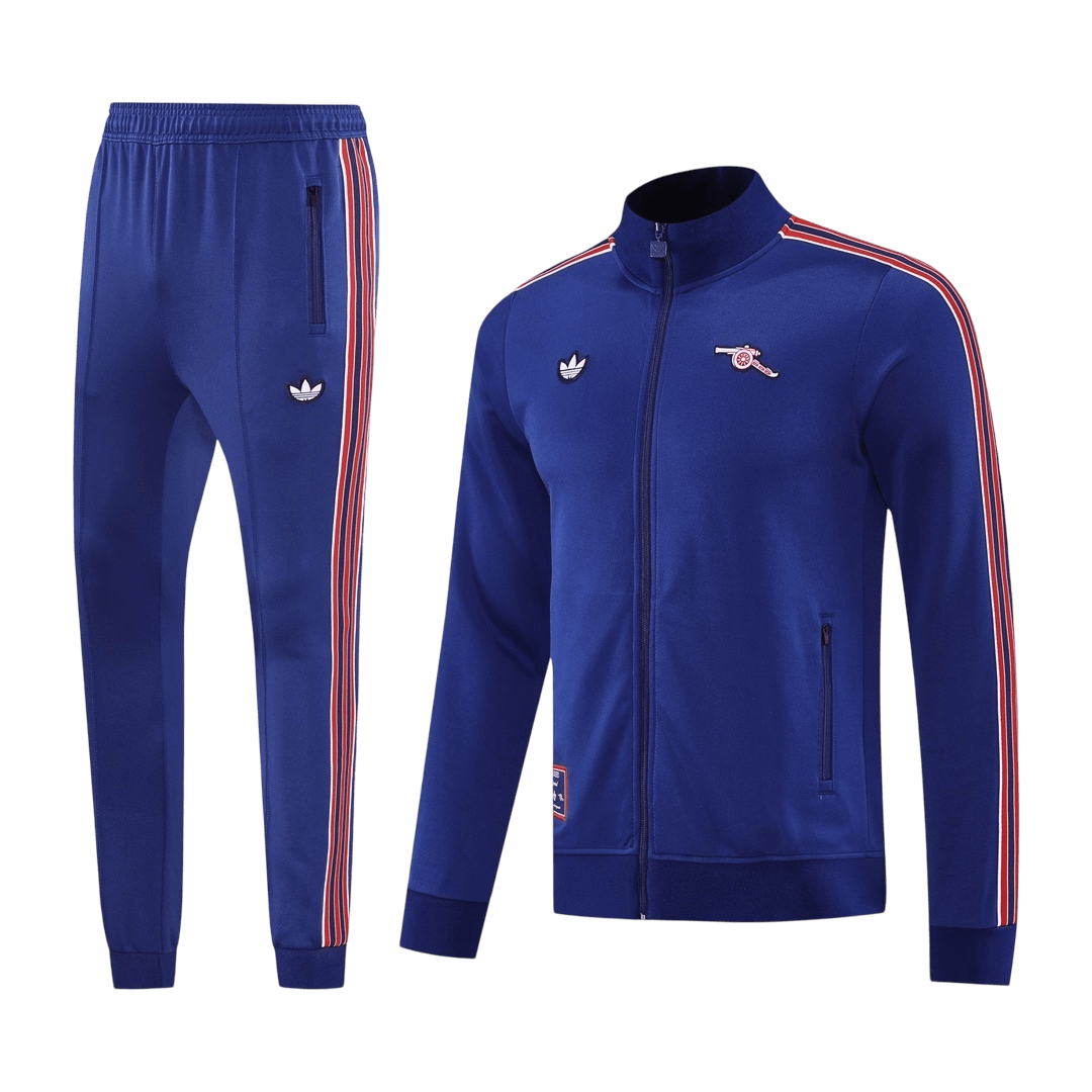 Arsenal Training Tracksuit Kit(Jacket+Pants) Blue 2025/26 Arsenal Training Tracksuit Kit(Jacket+Pants) Blue 2025/26