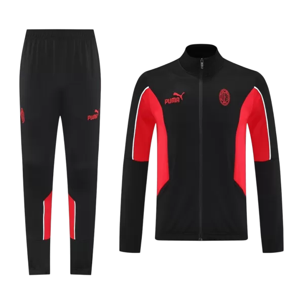 AC Milan Training Tracksuit Kit(Jacket+Pants) Black 2025/26 - minejerseys