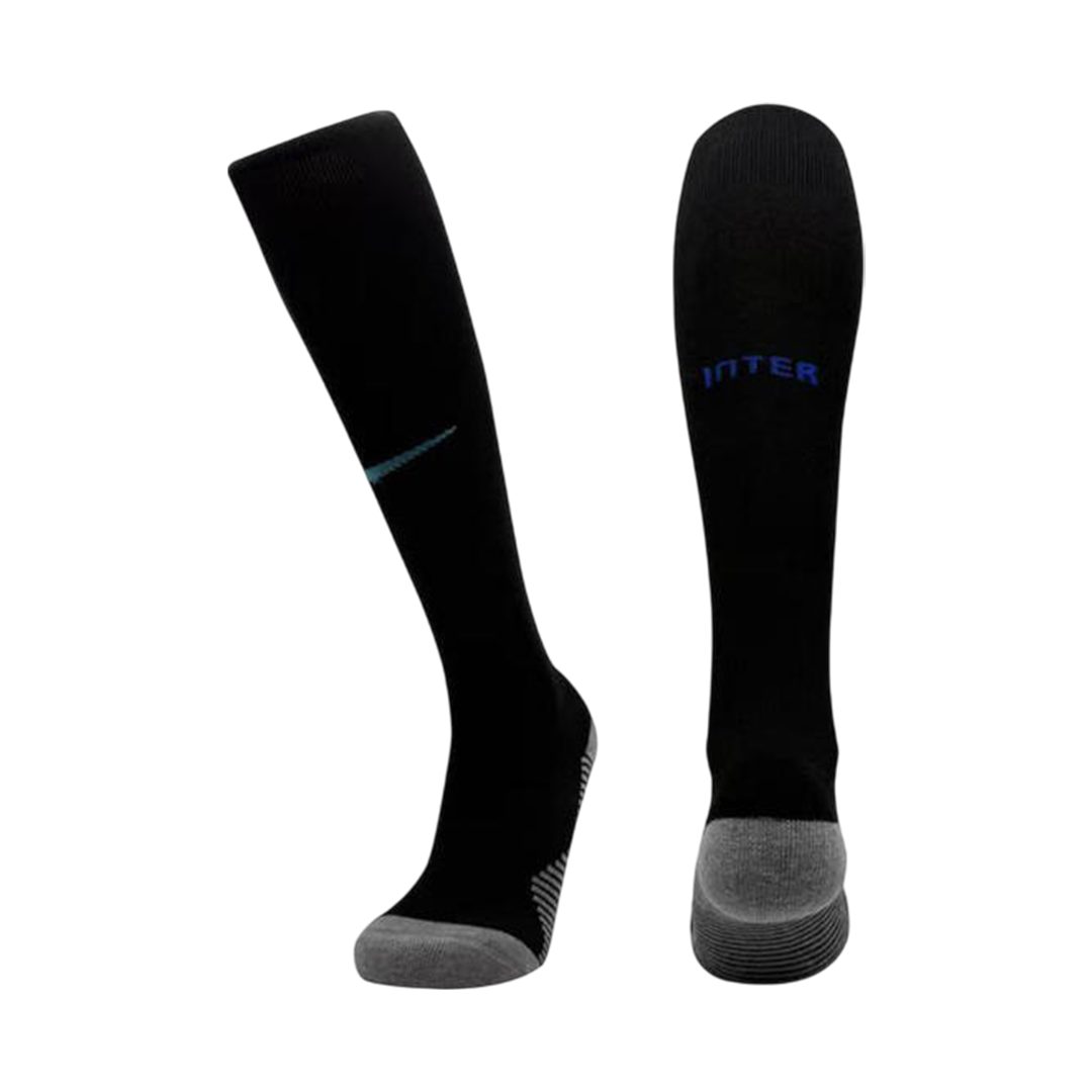 Kids Inter Milan Home Soccer Socks - Black 2025/26
