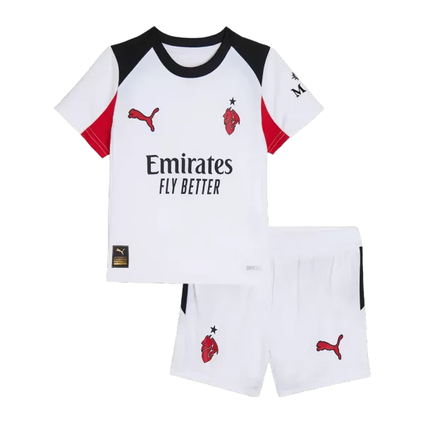 Kids AC Milan Away Jersey Kit 2025/26 - minejerseys
