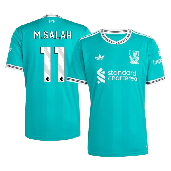 M.SALAH #11 Liverpool Third Away Jersey 2025/26 - minejerseys