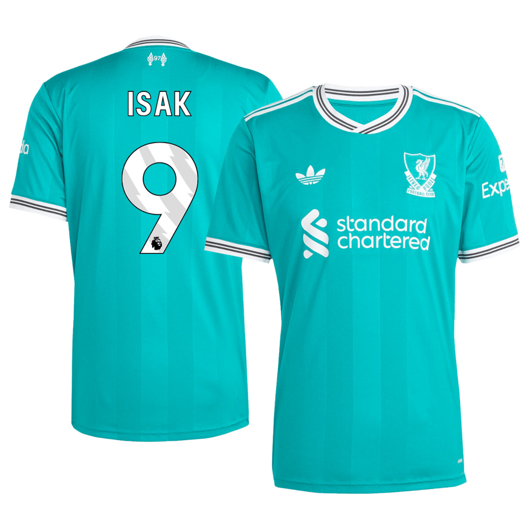 ISAK #9 Liverpool Third Jersey 2025/26