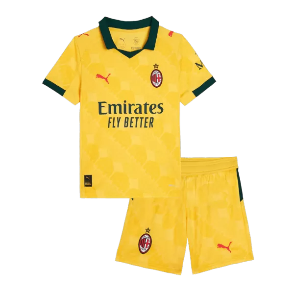Kids AC Milan Third Away Jersey Kit 2025/26 - minejerseys