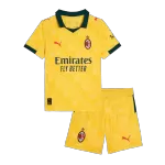 Kids AC Milan Third Away Jersey Kit 2025/26 - minejerseys