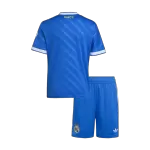 Kids Real Madrid Third Away Jersey Kit 2025/26 - minejerseys