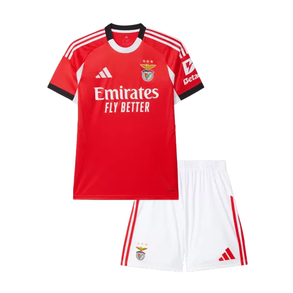 Kids Benfica Home Jersey Kit 2025/26 - minejerseys
