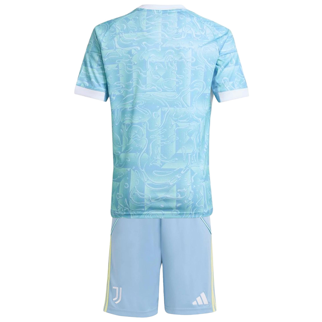Kids Juventus Away Jersey Kit 2025/26