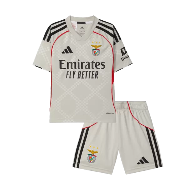 Kids Benfica Away Jersey Kit 2025/26 - minejerseys