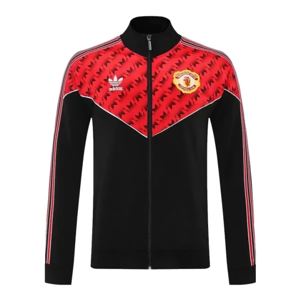Manchester United Anthem Jacket Red&Black 2025/26 - minejerseys