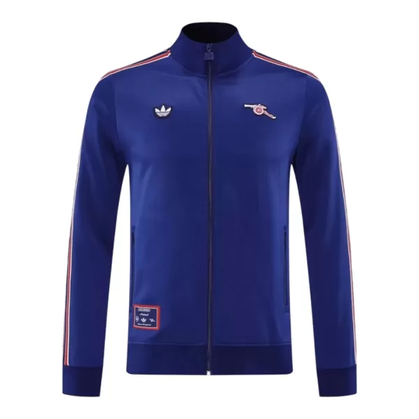 Arsenal Anthem Jacket Blue 2025/26 - minejerseys