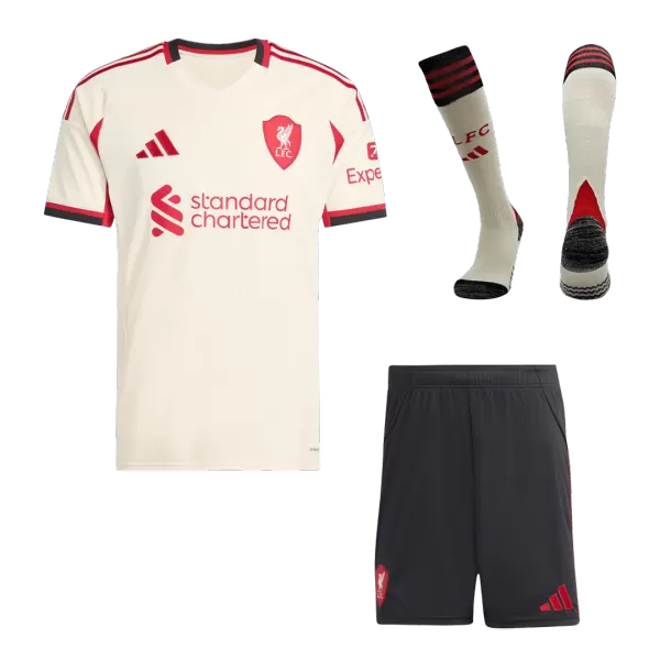 Liverpool Away Jersey Kit 2025/26 - minejerseys