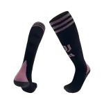 Kids Juventus Home Soccer Socks - Black 2025/26 - minejerseys