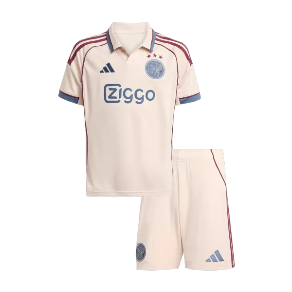 Kids Ajax Third Away Jersey Kit 2025/26 - minejerseys