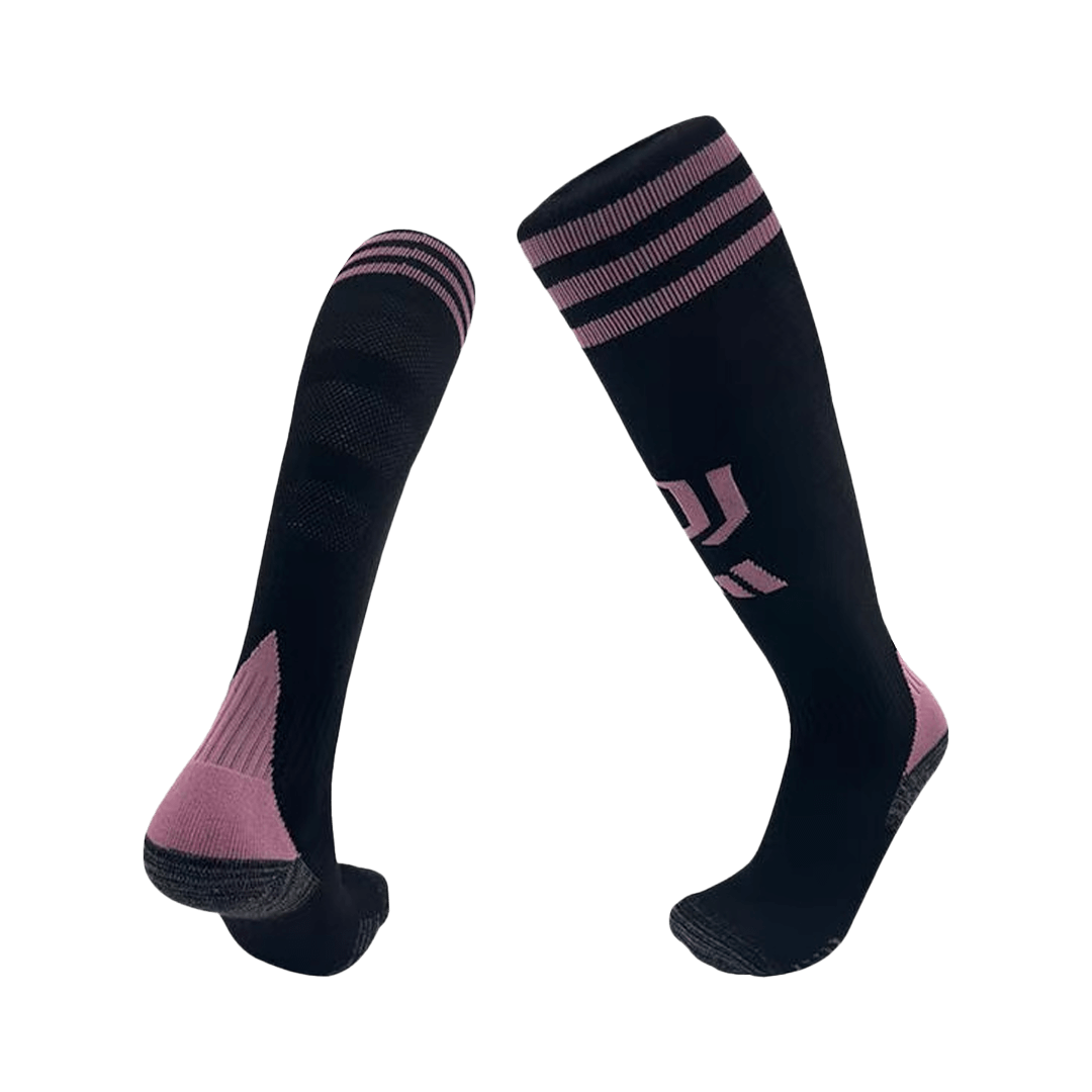 Juventus Home Soccer Socks - Black 2025/26