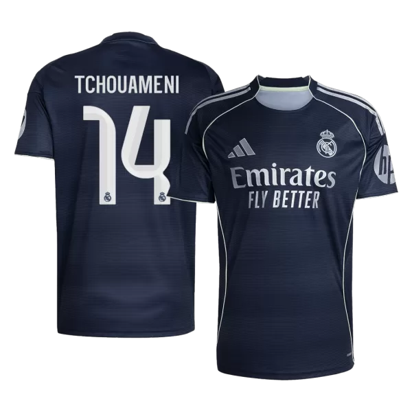 TCHOUAMENI #14 Real Madrid Away Jersey 2025/26 - minejerseys