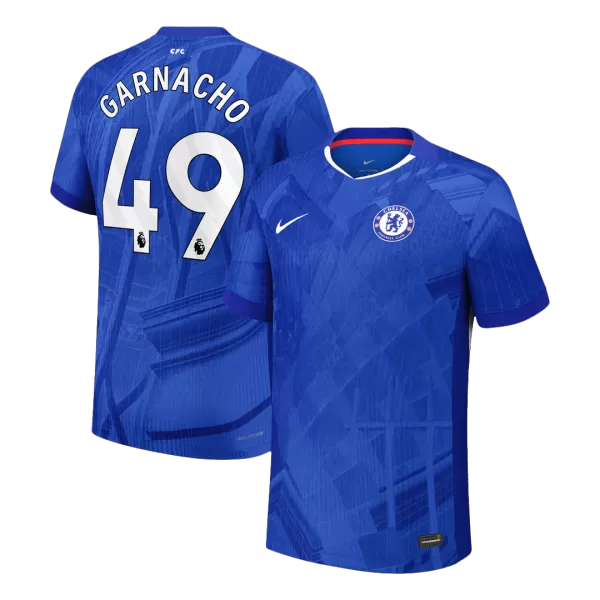 GARNACHO #49 Chelsea Home Match Jersey Player Version 2025/26 - minejerseys