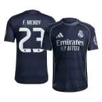 F.MENDY #23 Real Madrid Away Match Jersey Player Version 2025/26 - minejerseys