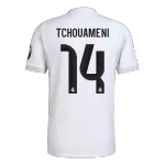 TCHOUAMENI #14 Real Madrid Home Match Jersey Player Version 2025/26 - minejerseys
