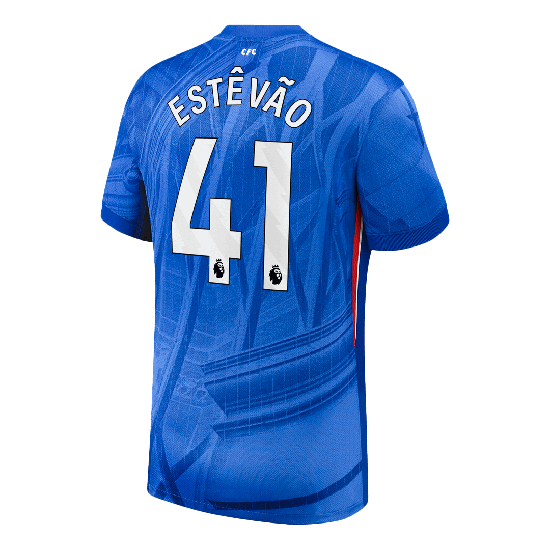 ESTÊVÃO #41 Chelsea Home Jersey 2025/26 - [Super Replica]